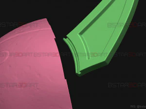 aragami 2 mask - kitsune mask - halloween cosplay 3D Print Model
