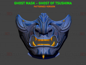 the whole hollow mask - kurosaki ichigo - bleach 3D Print Model in Coins  and Badges 3DExport