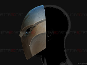 aragami 2 mask - tetsu mask - high quality details 3D Baskı Modeli