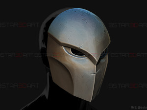 aragami 2 mask - tetsu mask - high quality details 3D Baskı Modeli