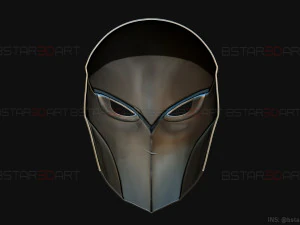 маска aragami 2 - маска tetsu - високоякісні деталі 3D Принт Модель