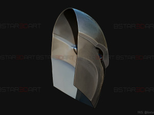 aragami 2 mask - tetsu mask - high quality details 3D Baskı Modeli