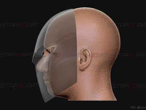 aragami 2 mask - tetsu mask - high quality details 3D Baskı Modeli