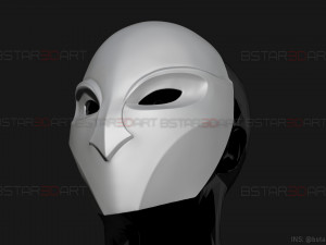 court of owls mask - bat man gotham knights Model do druku 3D
