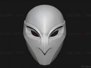 court of owls mask - bat man gotham knights Model do druku 3D