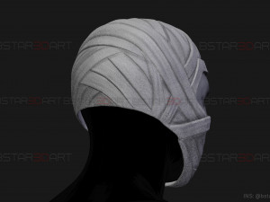 Moon Knight Mask - Marvel Comic helmet - 3D print model 3D-Druckmodell