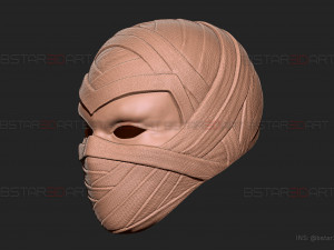 Moon Knight Mask - Marvel Comic helmet - 3D print model 3D-Druckmodell