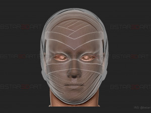Moon Knight Mask - Marvel Comic helmet - 3D print model 3D-Druckmodell