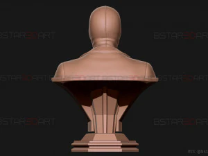 MR Knight Bust - Moon Knight TV series - Marvel Comics 3D print model 3D Print Model