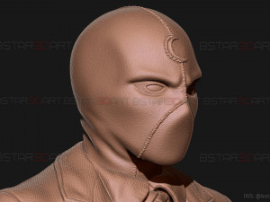 MR Knight Bust - Moon Knight TV series - Marvel Comics 3D print model Modelo de impresión 3D