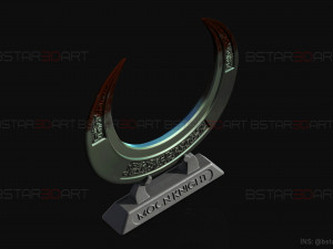 The Crescent Darts - Moon Knight - Marvel Comics Cosplay 3D print model 3D-Druckmodell