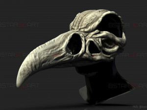 The KhonShu Mask - Moon Knight Marvel 3D print model 3D Print Model