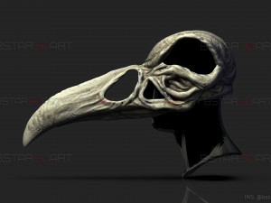 The KhonShu Mask - Moon Knight Marvel 3D print model 3D Print Model