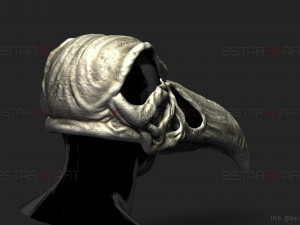The KhonShu Mask - Moon Knight Marvel 3D print model 3D Print Model