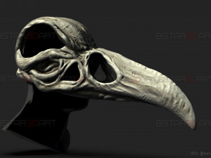 The KhonShu Mask - Moon Knight Marvel 3D print model 3D Print Model