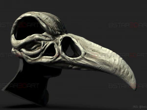 The KhonShu Mask - Moon Knight Marvel 3D print model 3D Print Model