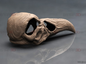 The KhonShu Mask - Moon Knight Marvel 3D print model 3D Print Model