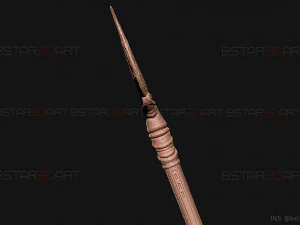 KhonShu Crescent Scythe - Moon Knight Marvel Cosplay 3D Print Model