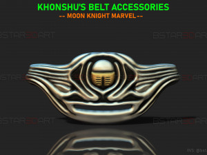The KhonShu Belt - Moon Knight Marvel Comics Cosplay 3D Print Model