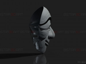 Money Heist Mask - Korea - Joint Economic Area 3D print model Modelo de impresión 3D