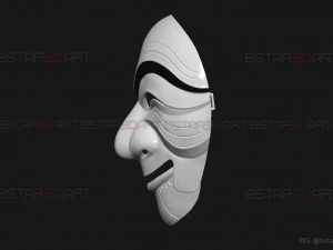 Topeng Pencurian Uang - Korea - Model cetak 3D Kawasan Ekonomi Bersama Model Cetak 3D
