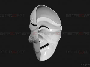 Topeng Pencurian Uang - Korea - Model cetak 3D Kawasan Ekonomi Bersama Model Cetak 3D