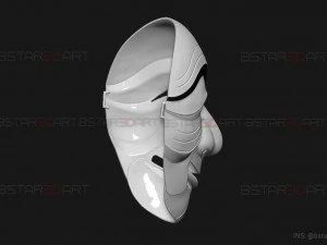 Topeng Pencurian Uang - Korea - Model cetak 3D Kawasan Ekonomi Bersama Model Cetak 3D