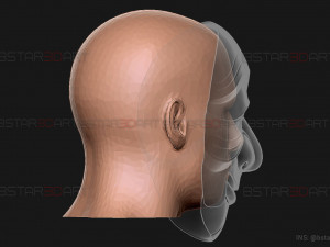 Money Heist Mask - Korea - Joint Economic Area 3D print model Modelo de impresión 3D