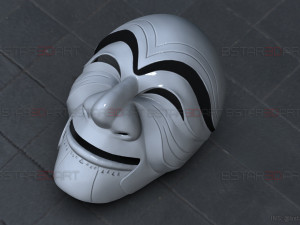 Money Heist Mask - Korea - Joint Economic Area 3D print model Modelo de impresión 3D