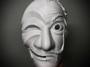 Money Heist Mask - Mixed Version Korea and Spainish 3D Print Model