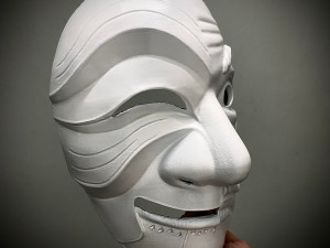 Money Heist Mask - Mixed Version Korea and Spainish 3D-Druckmodell