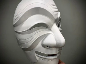 Money Heist Mask - Mixed Version Korea and Spainish 3D Print Model