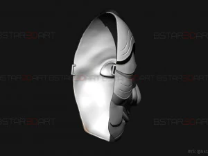 Money Heist Mask - Mixed Version Korea and Spainish 3D Print Model