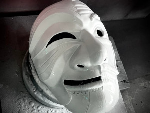 Money Heist Mask - Mixed Version Korea and Spainish 3D-Druckmodell