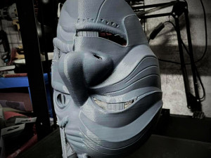 Money Heist Mask - Mixed Version Korea and Spainish 3D-Druckmodell