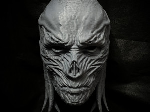 Vecna Mask - Stranger Things Cosplay Modelo de Impressão 3D