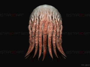 Vecna Mask - Stranger Things Cosplay Modelo de Impressão 3D