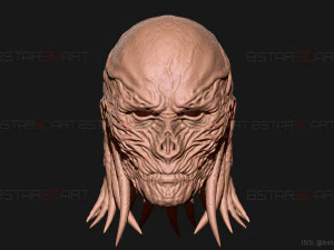 Vecna Mask - Stranger Things Cosplay 3D Print Model