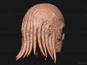 Vecna Mask - Stranger Things Cosplay 3D Print Model