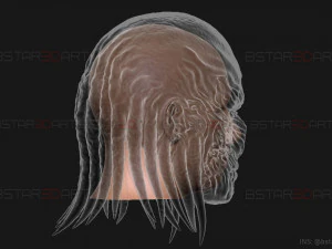 Vecna Mask - Stranger Things Cosplay 3D Print Model