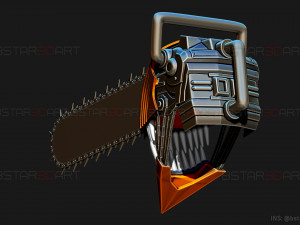 Chainsaw Man Helmet - Denji Cosplay 3D print model 3D Print Model