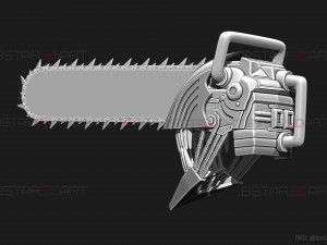 Chainsaw Man Helmet - Denji Cosplay 3D print model 3D Print Model