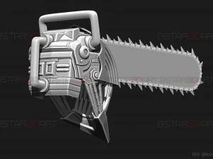 Chainsaw Man Helmet - Denji Cosplay 3D print model 3D Print Model