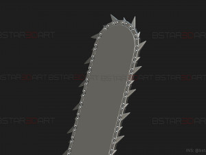 Chainsaw Man Blade Arms - Denji Cosplay Modèles 3D en vedette