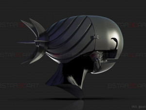 Bomb Devil Reze Helmet - Chainsawman Cosplay 3D print model 3D-printmodel