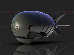Bomb Devil Reze Helmet - Chainsawman Cosplay 3D print model 3D-printmodel