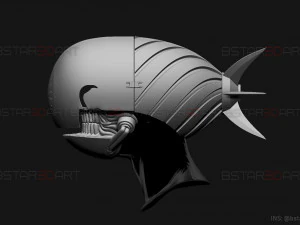 Bomb Devil Reze Helmet - Chainsawman Cosplay 3D print model 3D Print Model