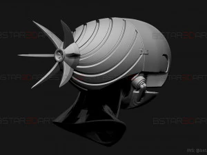 Bomb Devil Reze Helmet - Chainsawman Cosplay 3D print model 3D Print Model