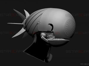 Bomb Devil Reze Helmet - Chainsawman Cosplay 3D print model 3D Print Model