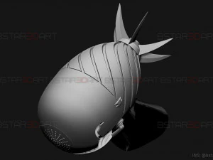Bomb Devil Reze Helmet - Chainsawman Cosplay 3D print model 3D Print Model